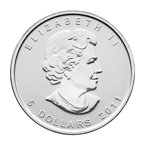 Pièce 1 once d'argent Feuille d'érable canadienne Année aléatoire | Monnaie royale canadienne