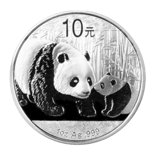 Pièce 1 once d'argent Panda chinois 2011 | Monnaie chinoise