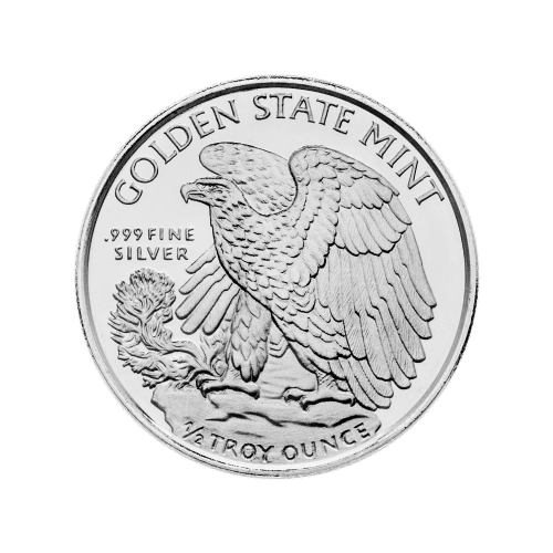 Ronde 1/2 once d'argent Liberté marchant | Golden State Mint
