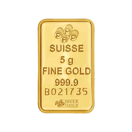 5 gram Gold Bar | PAMP Suisse