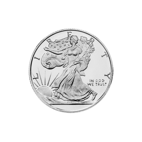 1/4 oz Walking Liberty Silver Round | Golden State Mint