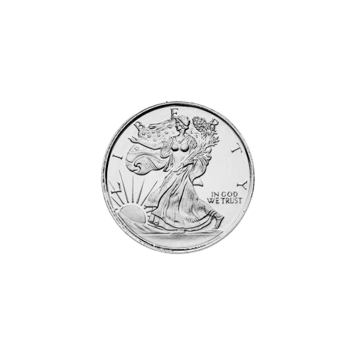 1/10 oz Walking Liberty Silver Round