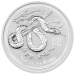 Pièce 5 onces d'argent Lunaire Année du Serpent 2013 | Monnaie de Perth