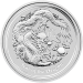 Pièce 1 kilo d'argent Année lunaire du Dragon 2012 | Monnaie de Perth