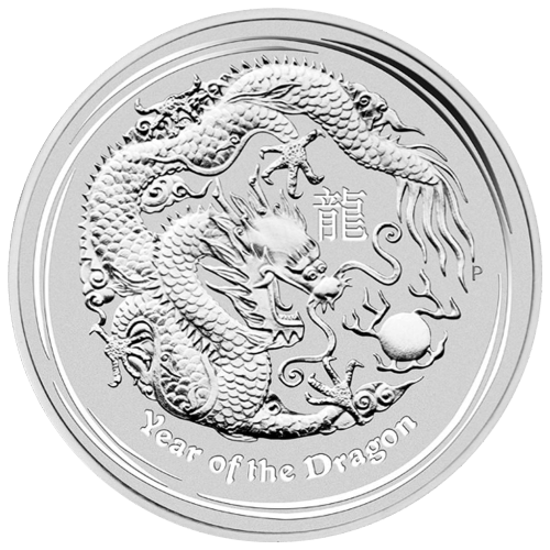 10 oz 2012 Lunar Year of the Dragon Silver Coin | Perth Mint