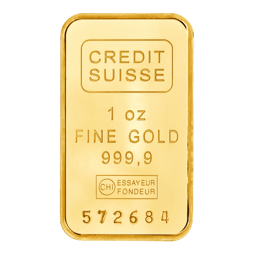 Buy 1 oz Credit Suisse Gold Wafer Bars | Silver Gold Bull Germany