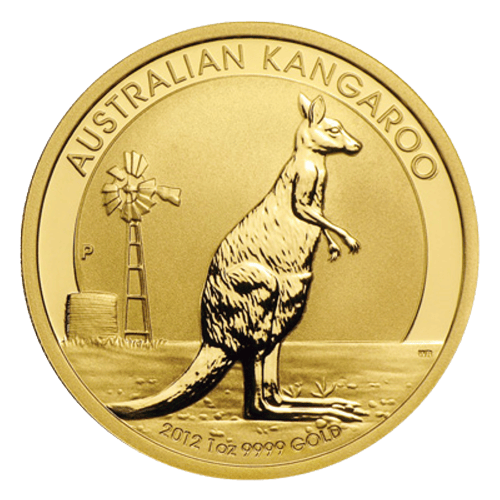 1 oz 2012 Australian Kangaroo Nugget Gold Coin | Perth Mint
