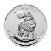 1 oz 2011 Canadian Timber Wolf Toned and Spotted Silver Coin | Royal Canadian Mint