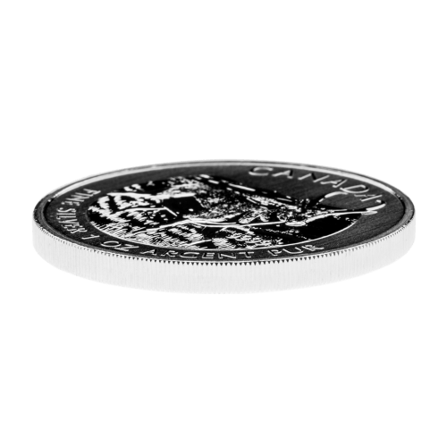 Pièce 1 once d'argent Antilope d'Amérique canadienne 2013 | Teintée et tachée