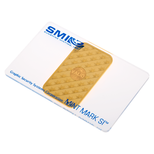 1 oz Gold Bar | Sunshine Minting