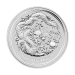 Pièce 1/2 once d'argent Lunaire Année du Dragon 2012 | Monnaie de Perth
