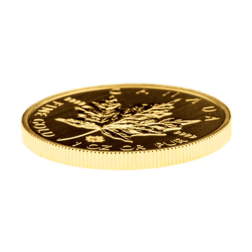 Pièce 1 once d'or Feuille d'érable canadienne 2013
