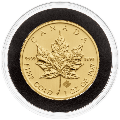 Pièce 1 once d'or Feuille d'érable canadienne 2013