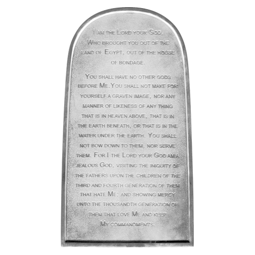 2 x 150 oz Ten Commandments Silver Bars