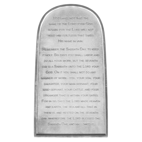 2 x 150 oz Ten Commandments Silver Bars