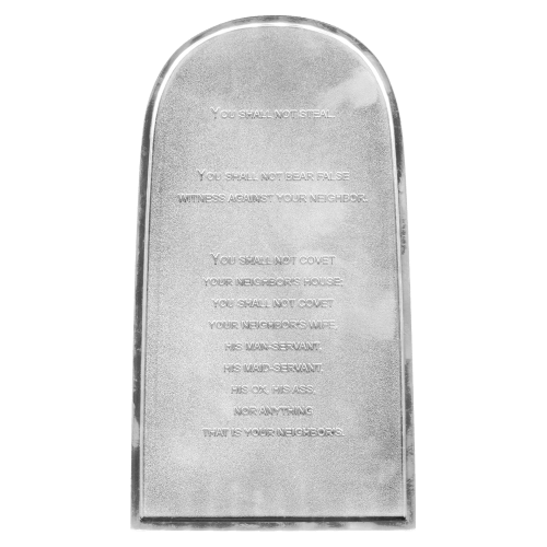 2 x 150 oz Ten Commandments Silver Bars