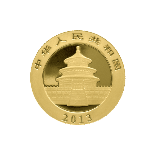 1/4 oz 2013 Chinese Panda Gold Coin | Chinese Mint