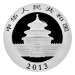 Pièce 1 once d'argent Panda Chine 2013 | Monnaie chinoise