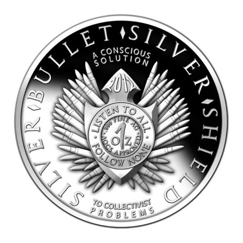 1 oz Trivium Silver Proof-like Round