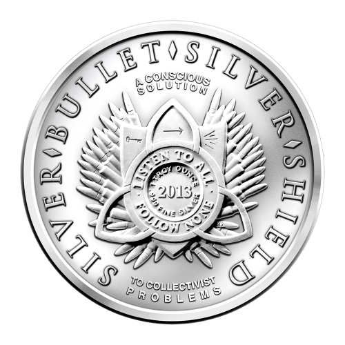 Ronde 1 once d'argent Fille de la liberté 2013