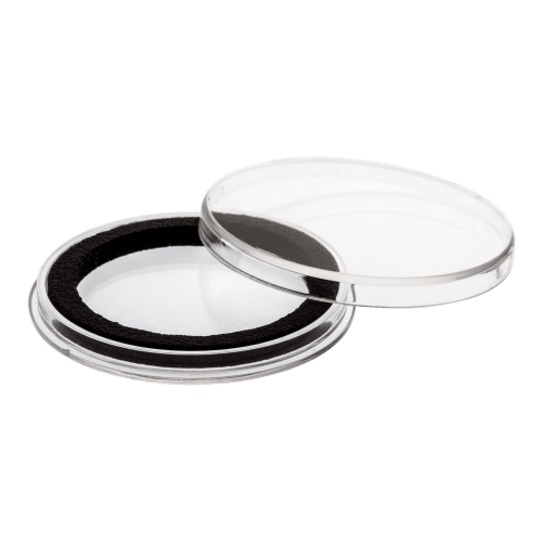 Capsule pour pièces | Modèle Y47 avec anneau d'insertion de 38 mm | Pièces 1,5 once d'argent MRC