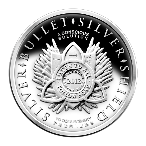 1 once Ronde d'argent Épreuve numismatique Slave Queen | Silver Shield