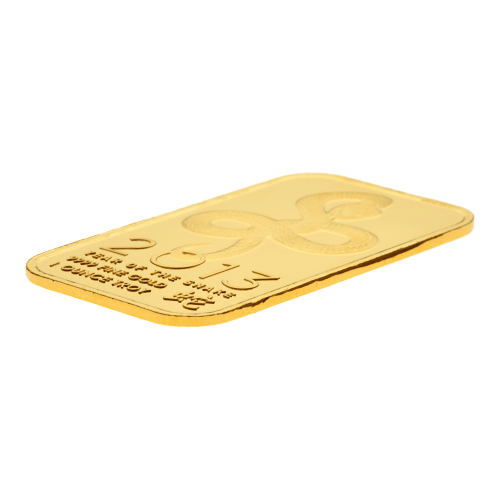 1 oz 2013 Year of the Snake Gold Bar | Elemetal Mint