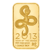 1 oz 2013 Year of the Snake Gold Bar | Elemetal Mint