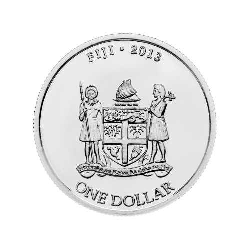 1/2 oz 2013 Fiji Taku Silver Coin | New Zealand Mint