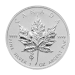 Pièce 1 once d'argent Feuille d'érable canadienne Marque d'atelier Année du serpent 2013