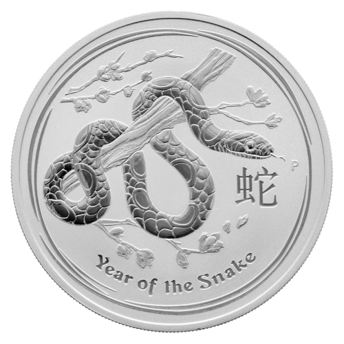 Pièce 1 once d'argent Lunaire Année du Serpent 2013 | Monnaie de Perth