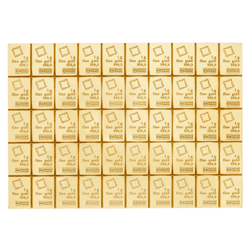 1 gram Gold CombiBar Piece | Valcambi