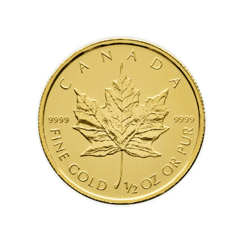 1/2 oz Random Year Canadian Maple Leaf Gold Coin | Royal Canadian Mint