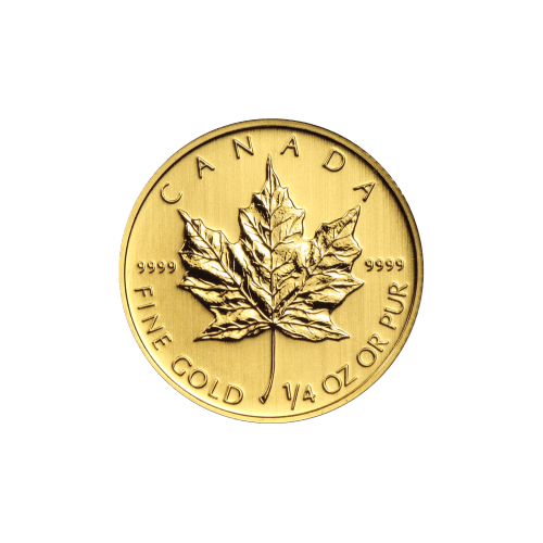 1/4 oz Random Year Canadian Maple Leaf Gold Coin | Royal Canadian Mint