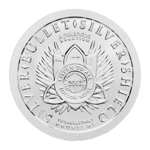 1 oz 2013 Love Silver Round
