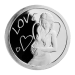 1 oz 2013 Love Silver Proof-like Round
