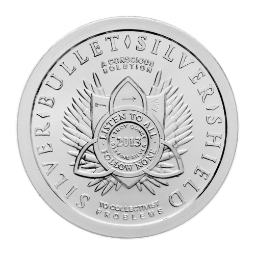 1 oz 2013 AG-47 Silver Round