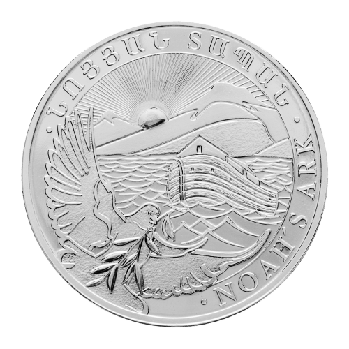 Pièce 1 once d'argent L'arche de Noé Arménie 2013 | Geiger Edelmetalle