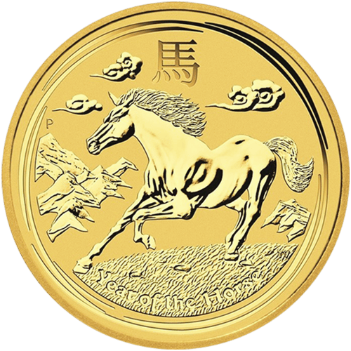 1 oz 2014 Lunar Year of the Horse Gold Coin | Perth Mint