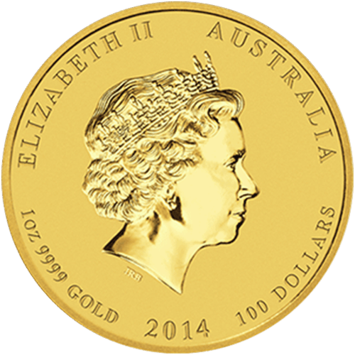 1 oz 2014 Lunar Year of the Horse Gold Coin | Perth Mint