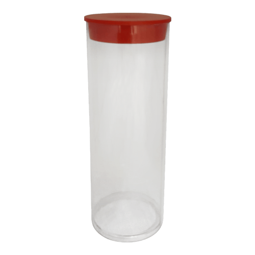 Tube vide pour capsules pour pièces de monnaie
