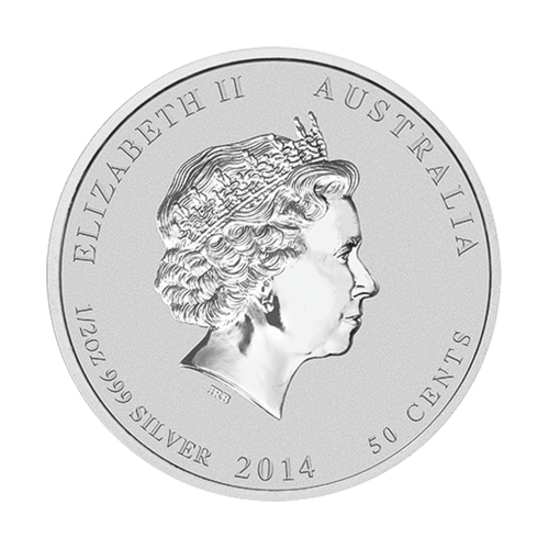 Pièce 1/2 once d'argent Lunaire Année du Cheval 2014 | Monnaie de Perth