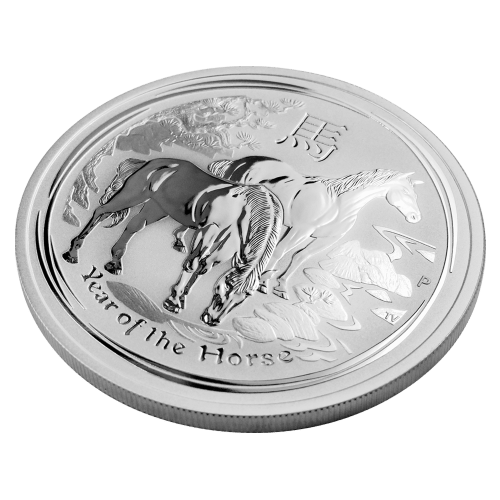 2 oz 2014 Lunar Year of the Horse Silver Coin | Perth Mint
