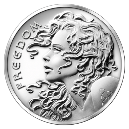 Buy 2 oz 2014 Freedom Girl Silver Rounds | Silver Gold Bull Canada