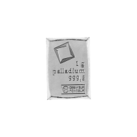 1 gram Palladium Bars