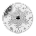 1 oz 2013 Winter Snowflake Silver Coin with Swarovski Crystal
