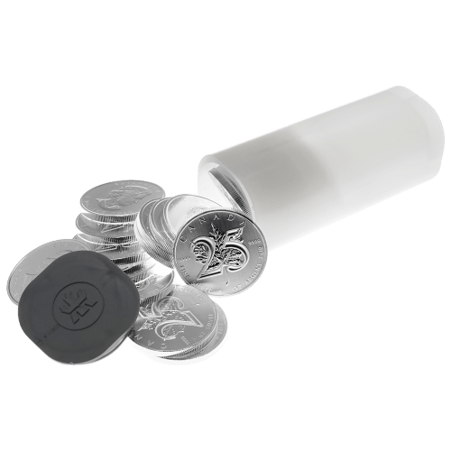 Buy Canadian Maple 25th Anniversary Silver Coins | Silver Gold Bull US