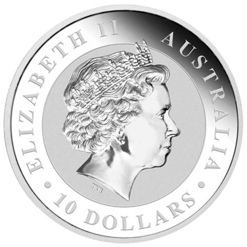 Pièce 10 onces d'argent Kookaburra australien 2014 | Monnaie de Perth