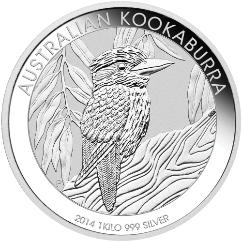 1 kilo 2014 Australian Kookaburra Silver Coin | Perth Mint