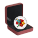 1 oz 2013 Holiday Glass Candy Cane Silver Coin